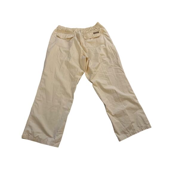 Haband Casual Joe Stretch Waist Poplin Pants, Men's, Size 40 Short, Butter - Picture 1 of 6